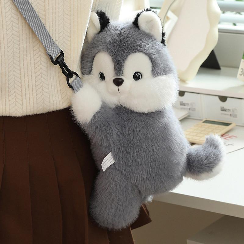 Adorable Panda Plush Backpack For Kids With Cute Fox Character Design Ideal For Birthdays