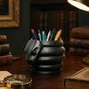 Durable Desk Organizer 3D Printed Snake Shape Pen Holder, Creative Desktop for Pencils Stationery Storage Container Colored Gel Pens Utility