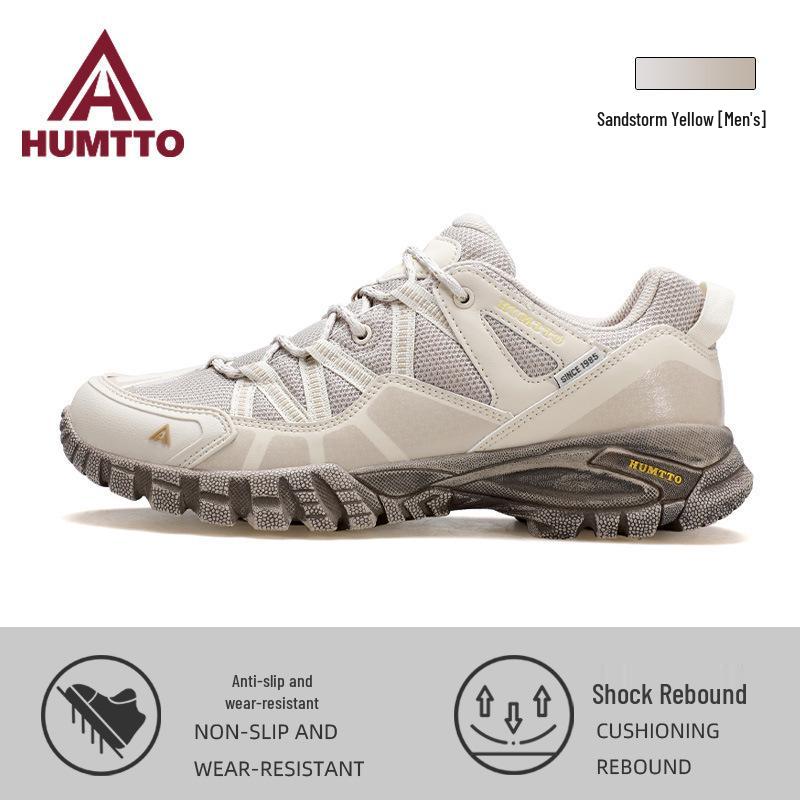 HUMTTO Waterproof Hiking Shoes: Lightweight, Breathable, Non-Slip Mountain Footwear for Men and Women.
