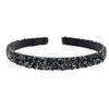 Fashion Women Luxury Rhinestones Simple Simulated Pearl Crystal Hairbands Pearl Headbands Hair Hoop Hair Accessories