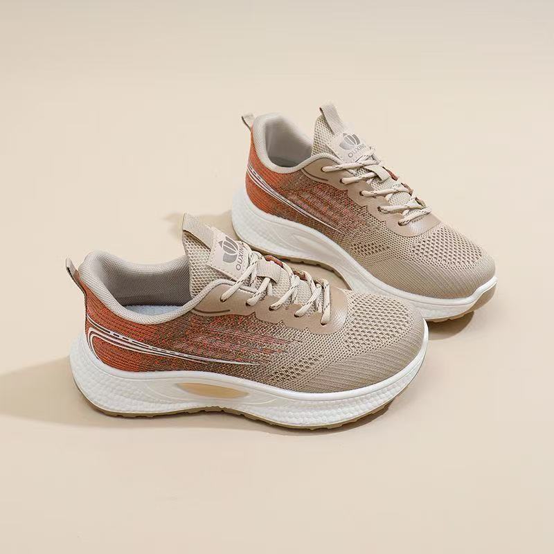 Sommer Fly-gewebte Damenschuhe Mesh-Schuhe Sport-Laufschuhe Damen vielseitige Mode trendige Schuhe