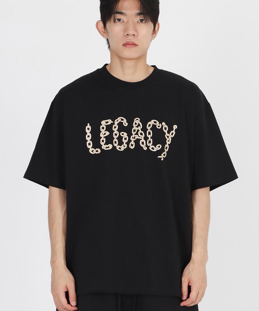 RAW LAB Legacy Logo Short Sleeve T-Shirt - Black