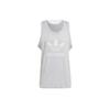 Originals Trefoil Tank Top Casual Athletic Breathable Sleeveless Men Tops Grey GN3488