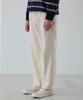 NODU Single Carpenter Cotton Pants [Cream]