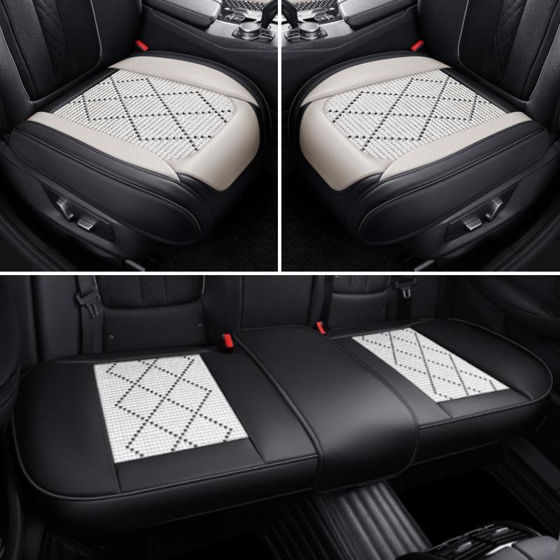 Universal Ice Silk Car Seat Cover 3D Cushion for JEEP Compass Grand Cherokee Commander Wrangler JK Car Accessories