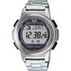 [Citizen Q&Q] Watch Solar Radio Waterproof Men's Silver Digital Date Alarm Chronograph 100m Water Resistant MHS5-200