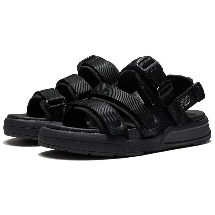 Sandali Sportivi Li Ning Coca Sandali da Uomo Neri AGUS003-1