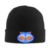Derpy Tiger Animation Beanie Hats  Knitting Hat Men Women Funny Thermal Elastic Caps Autumn Winter Kpop Pattern Bonnet Hats