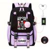 Blue Prison Anime School Bag College Wind Large Capacity Middle School Student Usb Backpack