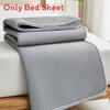 Breathable Ice Silk Cooling Mat For Bed With Doublesided Design For Dorm Room Use