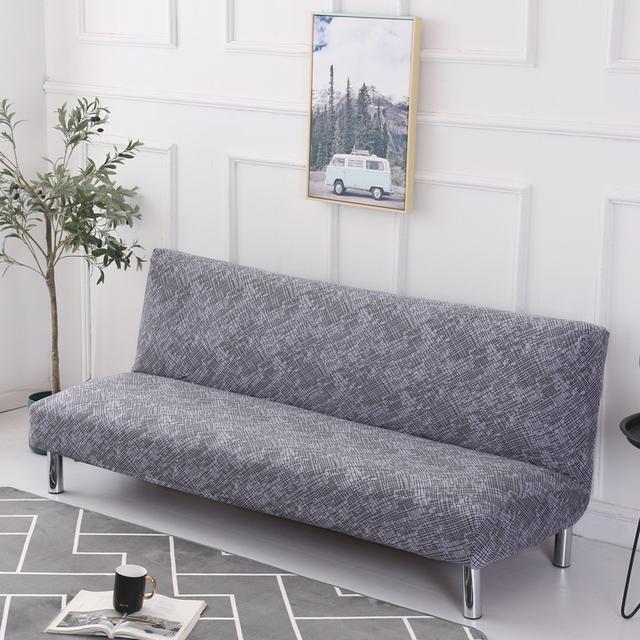 String Printed Folding Sofa Furniture Bed Cover Sofa Protective Covers Stretch Double Seat Cover Slipcovers For Living Room Area Geometric Print