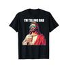 Ich erzähle es Papa Shirt Lustiges Religiöses Christliches Jesus Meme T-Shirt