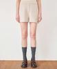 SINOON Button Knit Shorts (Greyish Beige)