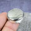 Pyrite Agate Gemstone Handmade 925 Sterling Silver Ring Jewelry All Size