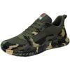 New Hot Sell Work Shoes Men Summer Sneakers Camouflage Sports Shoes Men Lightweight Walking Sneakers Male Casual Running Shoes