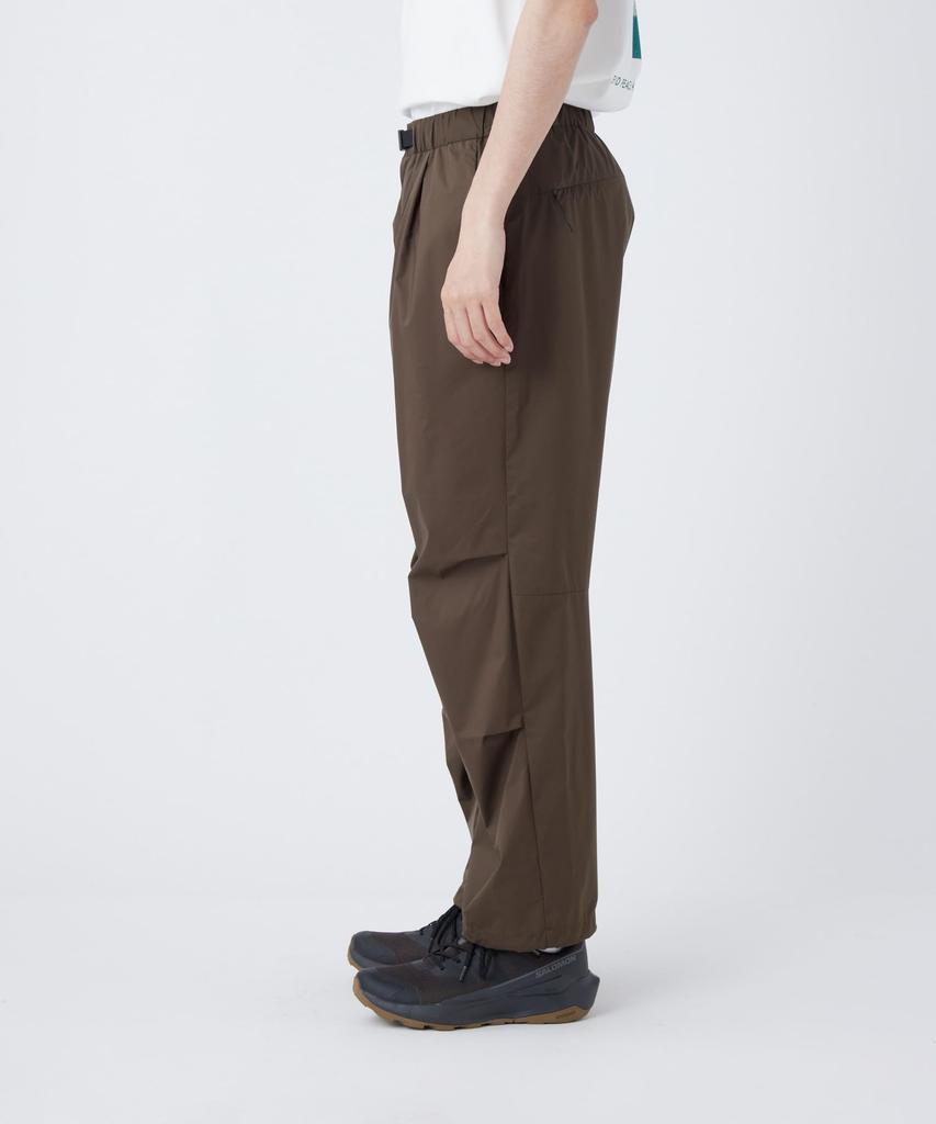 Snow Peak Double Weave Pants Long Size U.L. PT-26SU008 (Men's/Women's Pants, Brown, S)