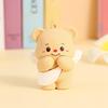 Genuine Cartoon Bear Keychain: Cute Bag Pendant and Small Gift