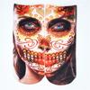 Womens Novelty Crazy Funny Halloween Crew Socks Colorful Pumpkin for Cat Witch 3D Printed Casual Patterned Hosiery Gifts