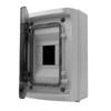 Surface-mounted Distribution Board Hight Ip65 4-Module Transparent Door 1X4