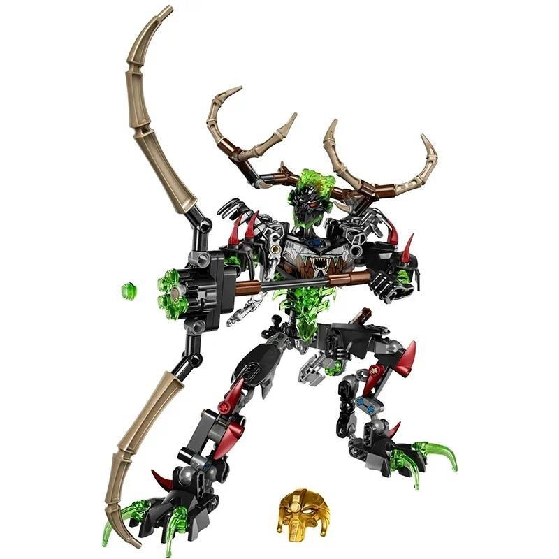 2025 Skull Warrior Mask Master Bricks  Beast Action Building Blocks Kids’ Collection Toy Christmas/Birthday Gifts
