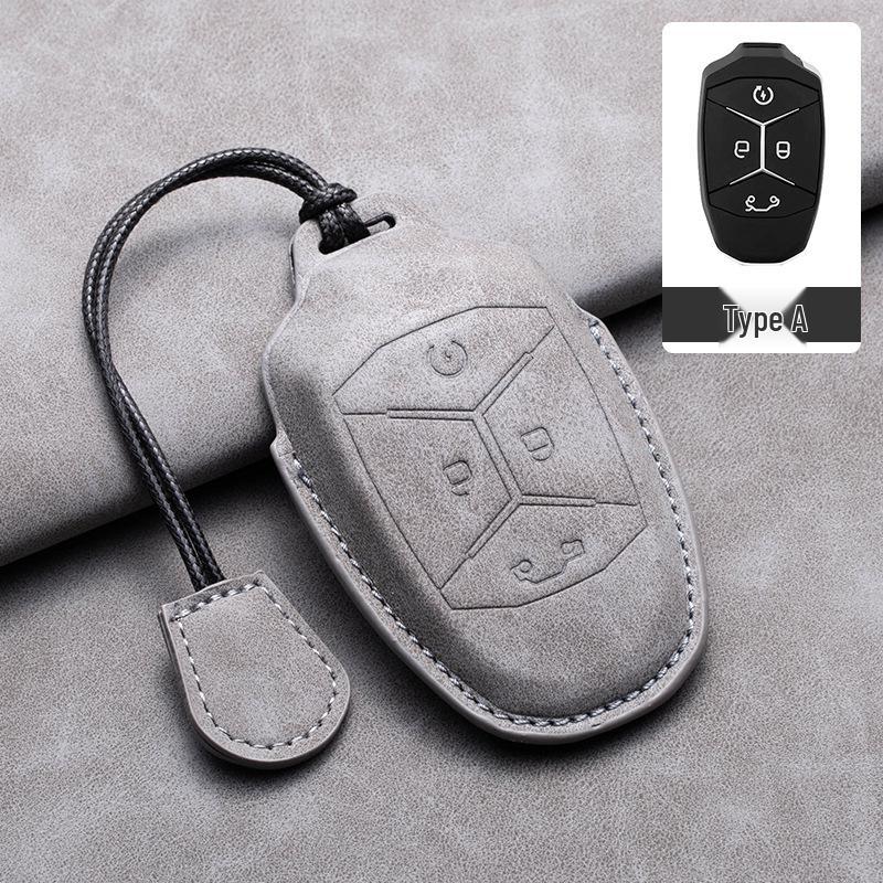 Cross-Border Lynk & Co 01/02 Key Cover: PU Protective Shell & Buckle