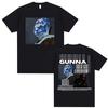 Ραπ Τραγουδιστής Gunna Ένα από τα Merch T-shirts του Άλμπουμ Wun Καλοκαιρινή Μόδα Y2K Hip Hop T-shirt Ανδρικό Υψηλής Ποιότητας Βαμβακερό Oversized T-shirt
