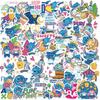 40 Cartoon Character Stitch Stickers: Self-Adhesive Waterproof Scrapbook Decorations