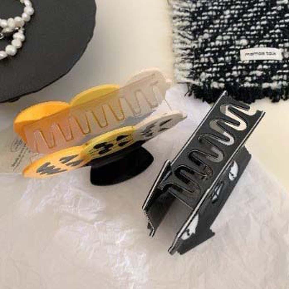 Funny Pumpkin Shark Clip Waterproof Acetic Acid Hair Claw Halloween Shark Clip Cosplay