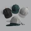 Drawstring Design Baseball Cap Quick-drying Snapback Hats Japanese Style Sunshade Cap Sports Hat