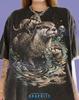 Loutre de mer Loutre Amoureux des Animaux Faune Nature Comfort Colors® T-shirt, Vie Marine Rétro Années 90 Style Vintage Mignon Animal Aquatique Tee