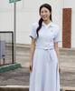 Lacoste Women'S Fit-And-Flare Belted Polo Dress Ef9621-56G J2G