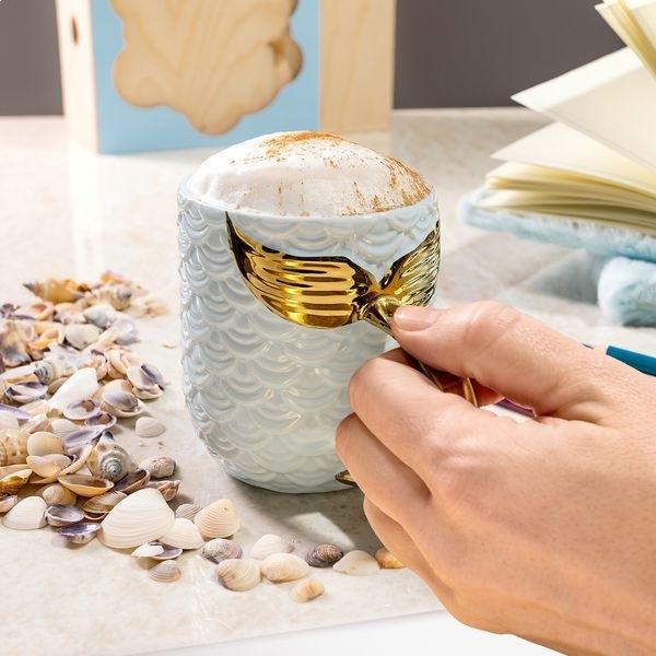 Blue Mermaid Mug with Handle Mermaid Tail Original Mug