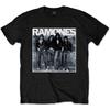 „Ramones“ marškinėliai su pirmojo albumo grupės oficialiais, juodais, naujais marškinėliais