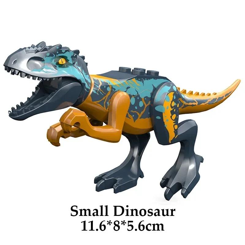 2025 Jurassic Dinosaurs World Park Spinosaurus Baryonyx Therizinosaurus Indominus Rex Yapı Taşları Tuğlalar Çocuklar Noel Oyuncakları