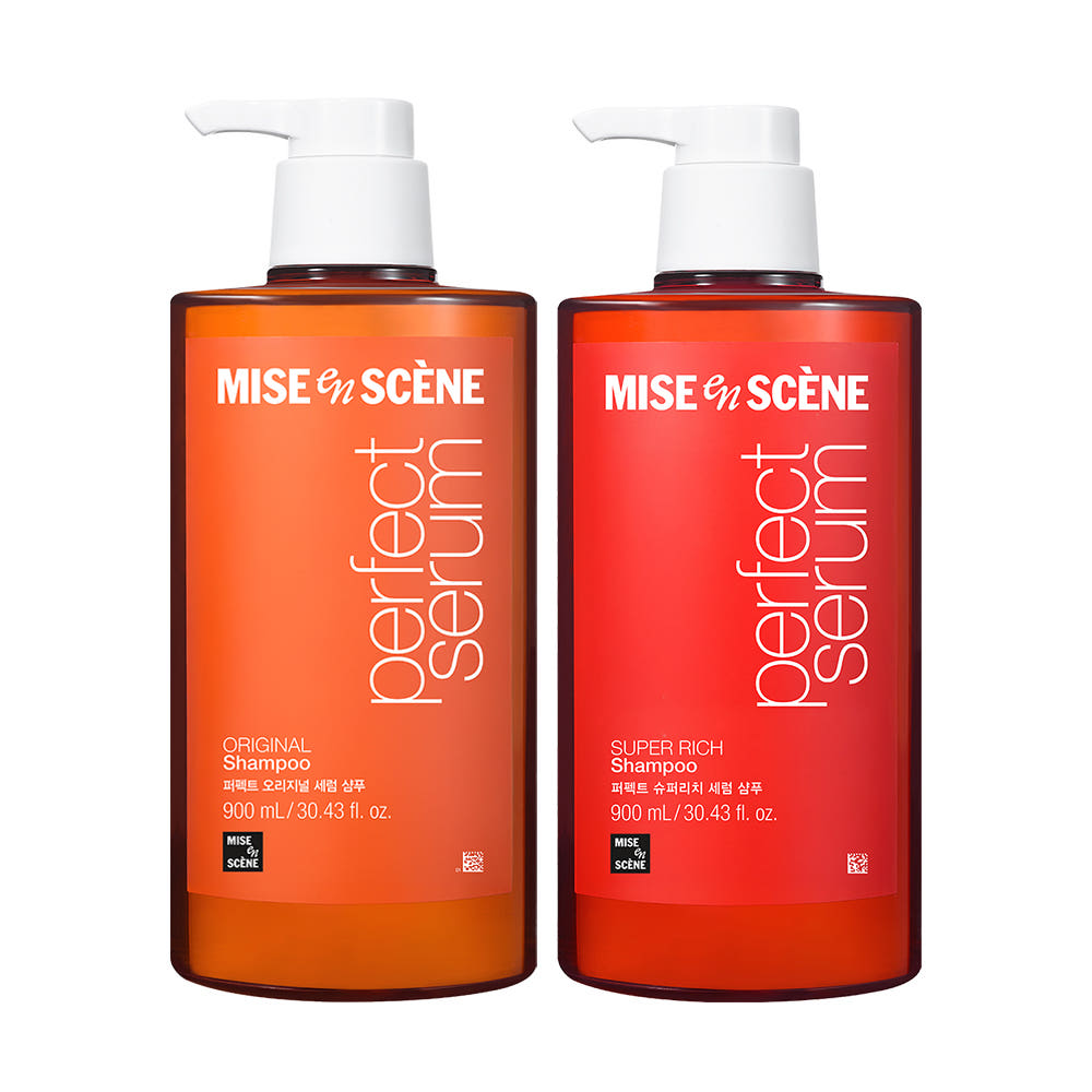MISE-EN-SCÈNE Perfect Serum Daily Shampoo 900ml (Original / Super Rich)