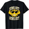 Trendy Suns Out Guns Out Cool Muscle Sun T-Shirt