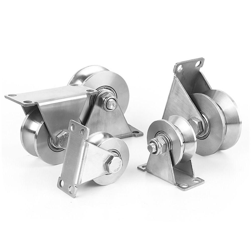 1Pcs U/V/H Shaped Sliding Door Rollers  for Inverted Track Rolling Gate Industrial Machines