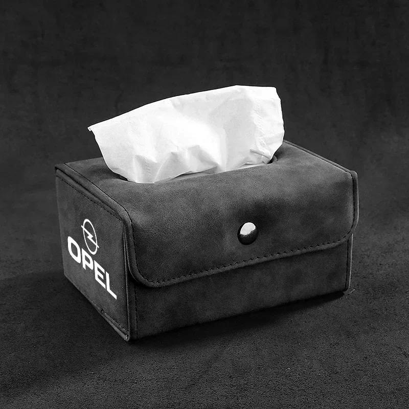 Car Interior Rq78 Tissue Box Paper Towel Storage Case For Opel Meriva Corsa Astra Vivaro Signum Insignia Mokka Adam Combo Junior