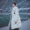 Women's 2025 Winter Luxury Long Down Jacket: Thick, Warm, Hooded Outerwear