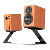 2Pcs Desktop Speaker Stands Speaker Riser Strong Load-bearing Adjustable Cantilevered Speaker Stands with Vibration Absorption Pad