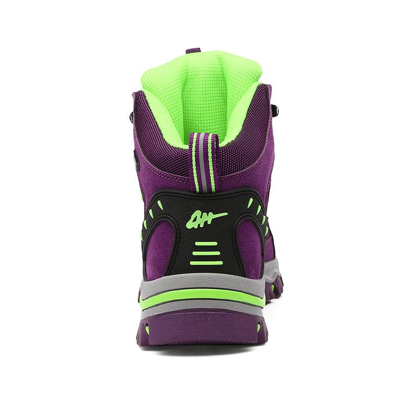 High Quality Waterproof Leather Men Autumn Winter Hiking Boots Trekking Mountain Climbing Athletic Outdoor Sport Footwear for Camping