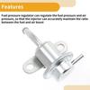 Fuel Pressure Regulator for Mitsubishi Mirage 1997-2001 No.MD311979 Metal 1 Pc