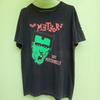 The Meteors 110% Psychobilly Black Short Sleeve Remake T Shirt Basic Unisex T-Shirt