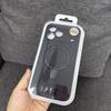 Liquid Silicone Case For Iphone 17 16 15 14 13 12 11 Pro Plus Max Air Magsafe Metal Stand Lens Full Protection Fine Grip Cover