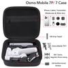 Estojo Osmo Mobile 7P, Bolsa de Ombro Portátil de Couro PU para Armazenamento de Estabilizador Gimbal DJI Osmo Mobile 7 Pro/7 e Acessórios
