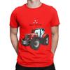 Massey Ferguson Tractor Rode Tractor Nieuwigheid Grafisch 100% Katoen T-shirt Massey Ferguson T-shirts Tops Voor Unisex
