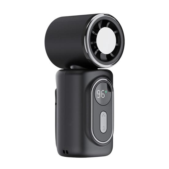 Portable Clip-on Fan Handheld Mini Fan USB Rechargeable Ice Cooling