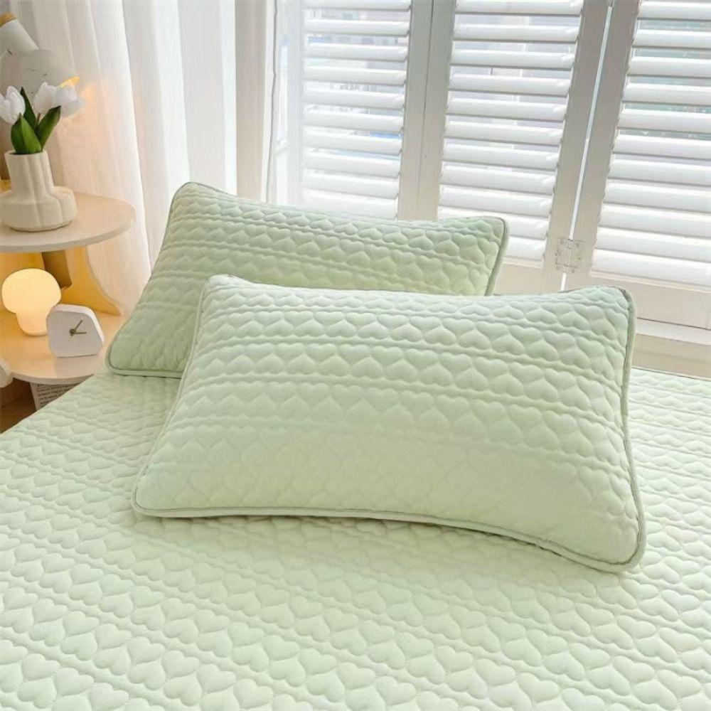 Cotton Pillow Cover Isolation layer Anti Mite Pillow Case Protector Waterproof Sweatproof Pillow core protection household