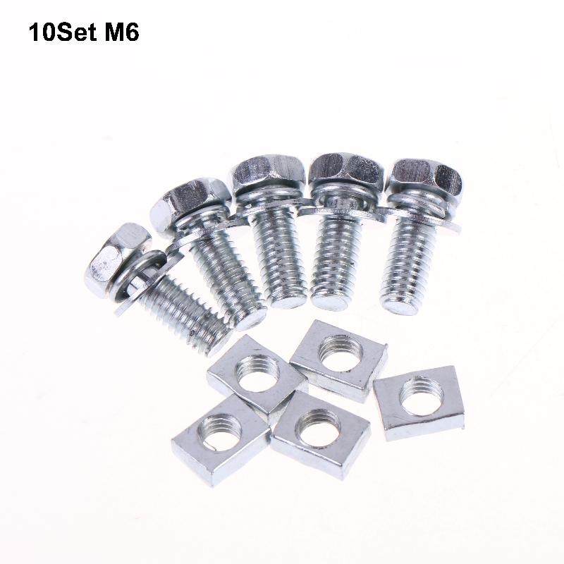 Universell Motorcykel Batteripolsmutter Och Bultskruvar M5X10Mm M6X12Mm För 4Ah 5Ah 6Ah 7Ah Skoter Atv Crosscykel