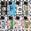 Retro Vintage License Plate Phone Case for iPhone 17 Air 16 16E 15 14 Plus 13 Mini 12 11 Pro Max 7 8 + SE 2020 Soft Cover Fundas